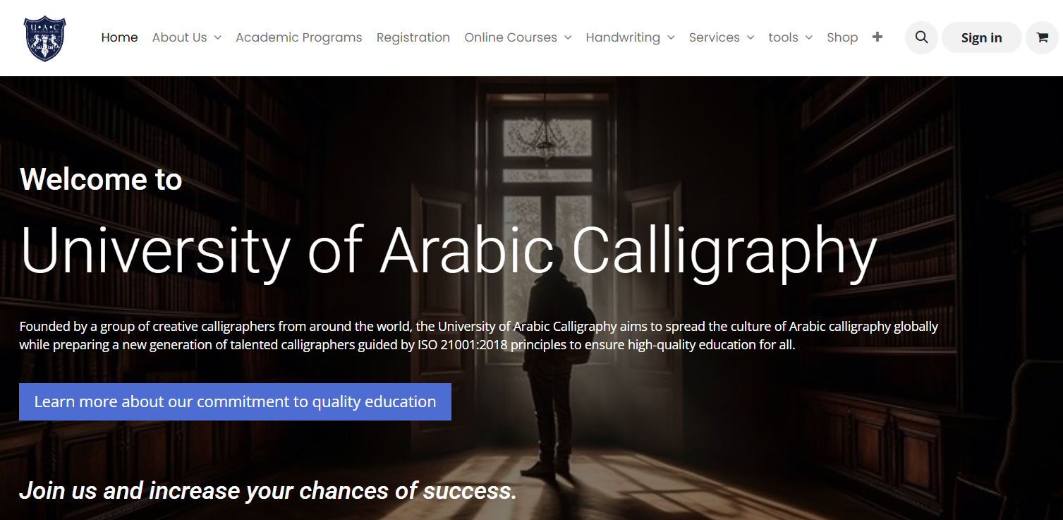 University of Arabic Calligraphy (UAC)